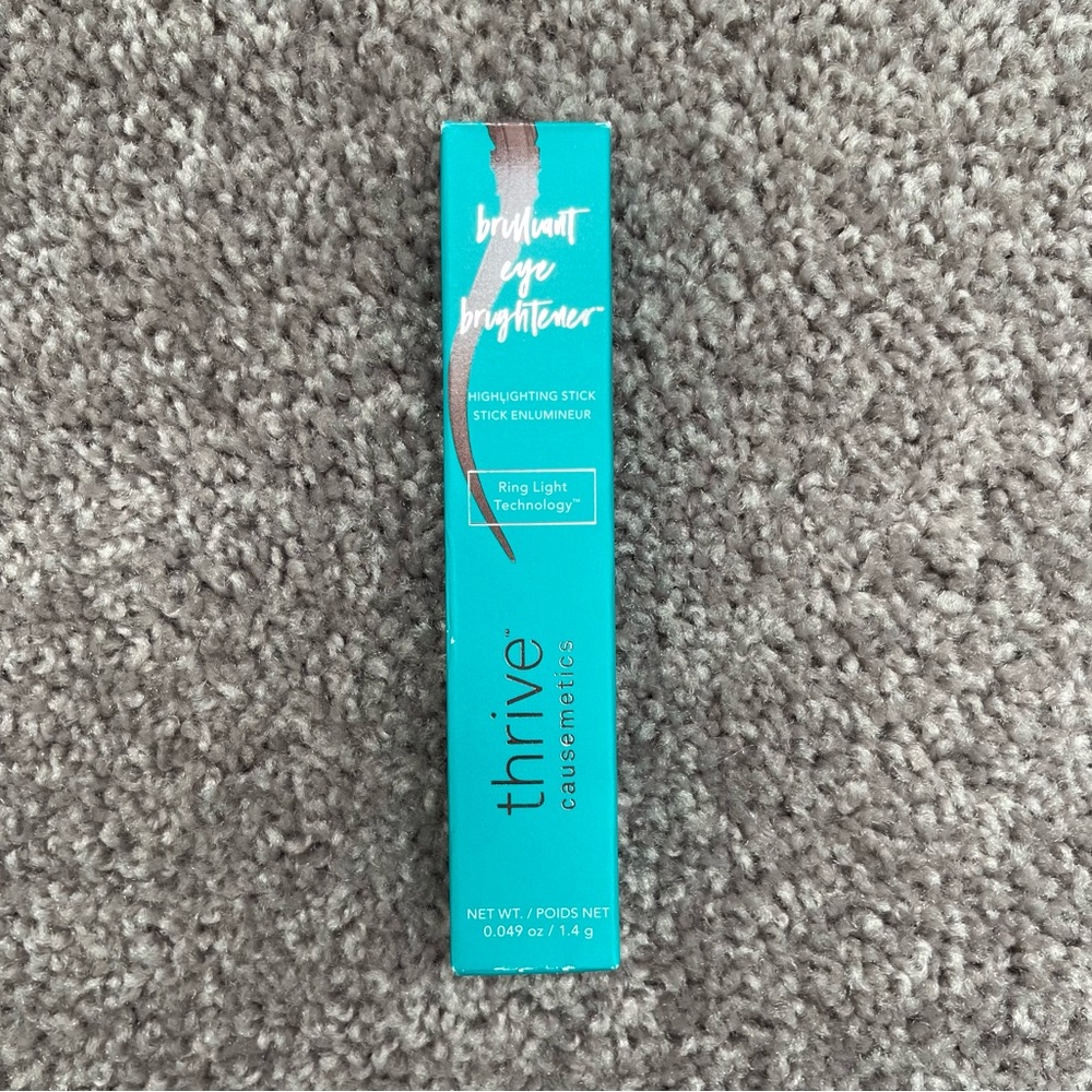 New Thrive Causemetics Brilliant Eye Brightener Highlighting Stick in color Muna